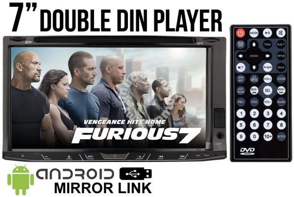 SKY AUDIO 7 Inch 2-Din Full HD DVD Camera and TV