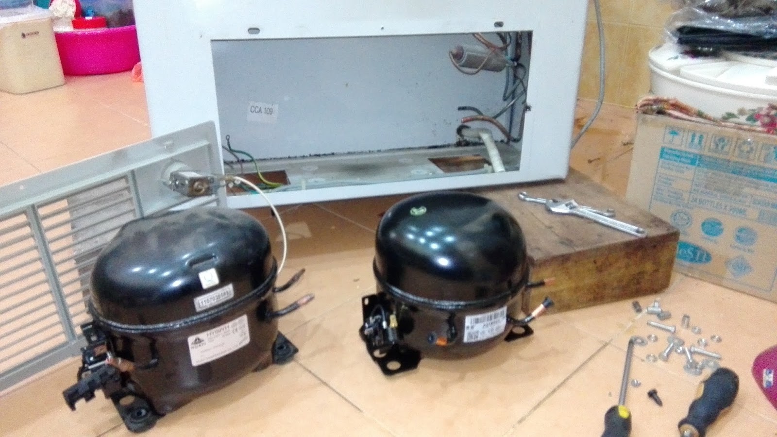 Washing Machine Fridge Peti Sejuk Repair KL