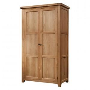 teak 2 door wardrobe – majesteak