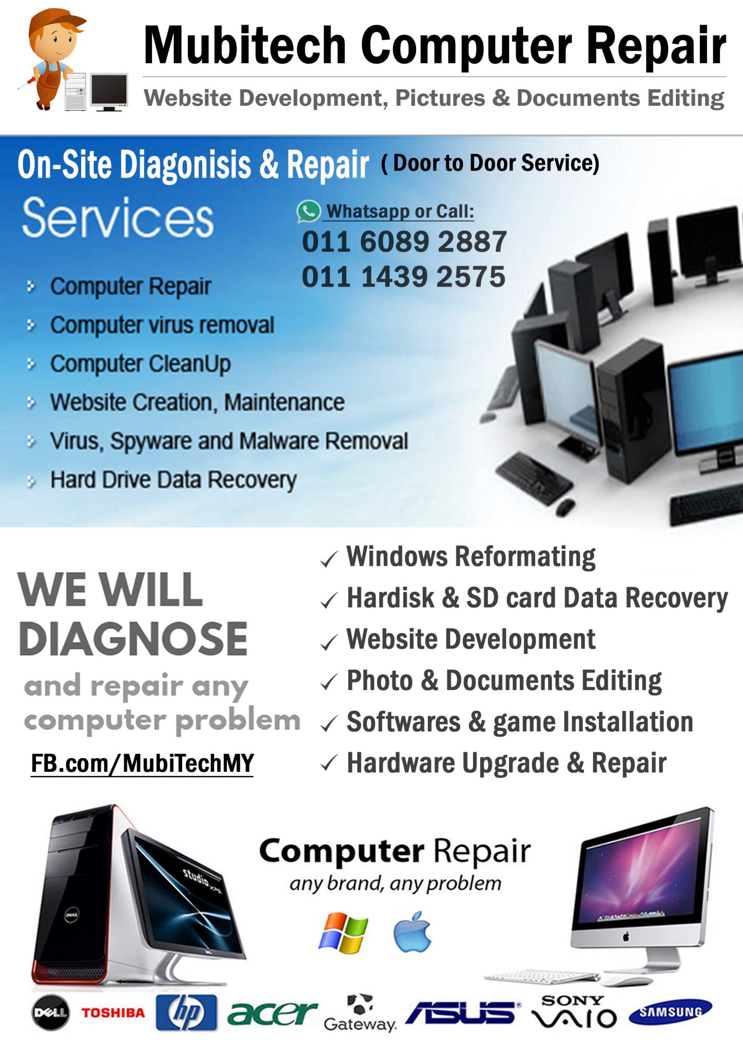 Mubitech Computer Service & Website Developer