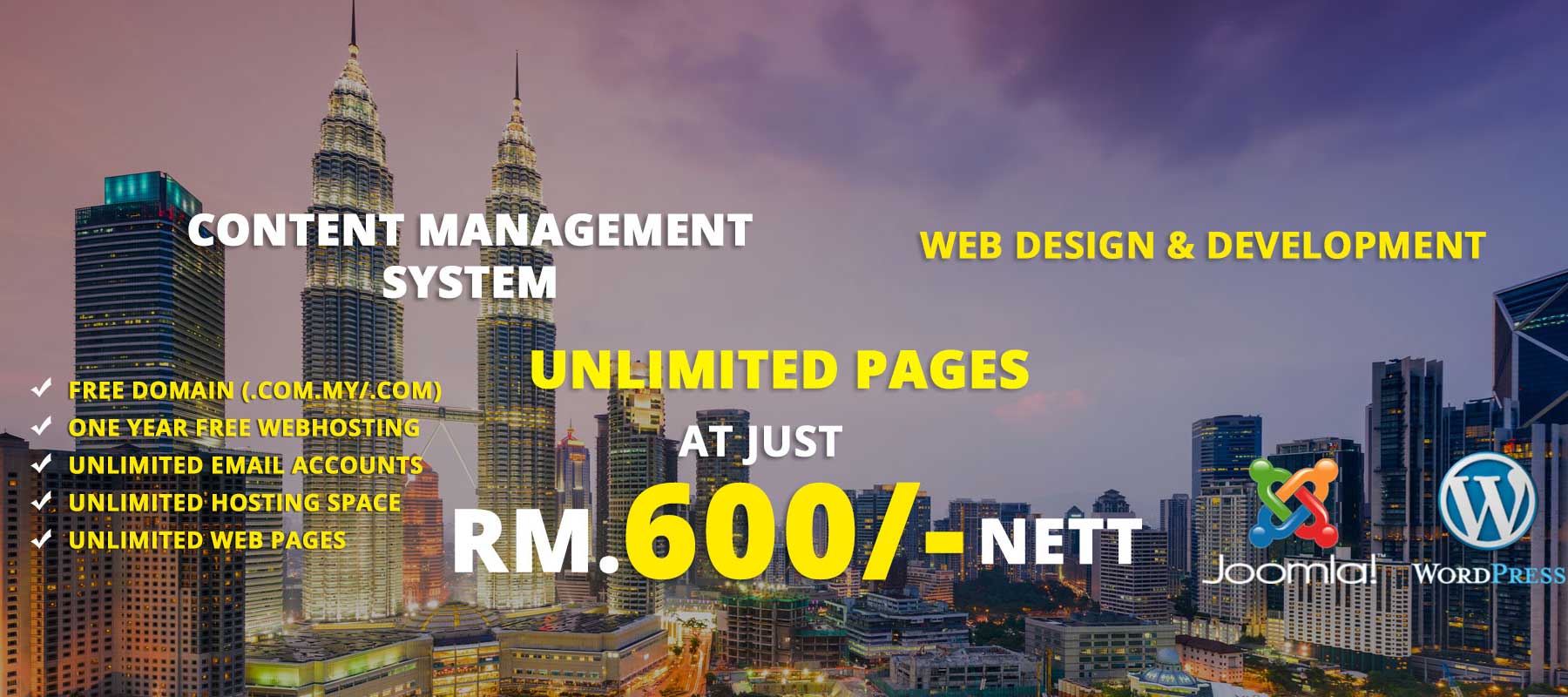 CMS Website Design Malaysia