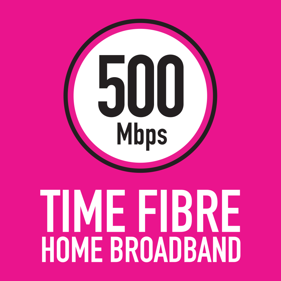 TIME HOME FIBRE HIGH SPEED INTERNET