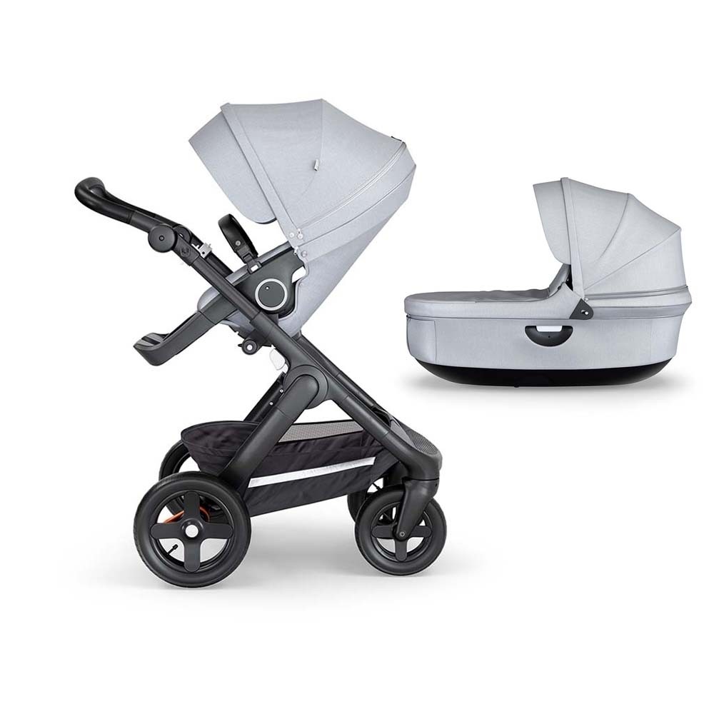 Stokke® Trailz™ Black Complete Grey Melange – Choose Your Chassis