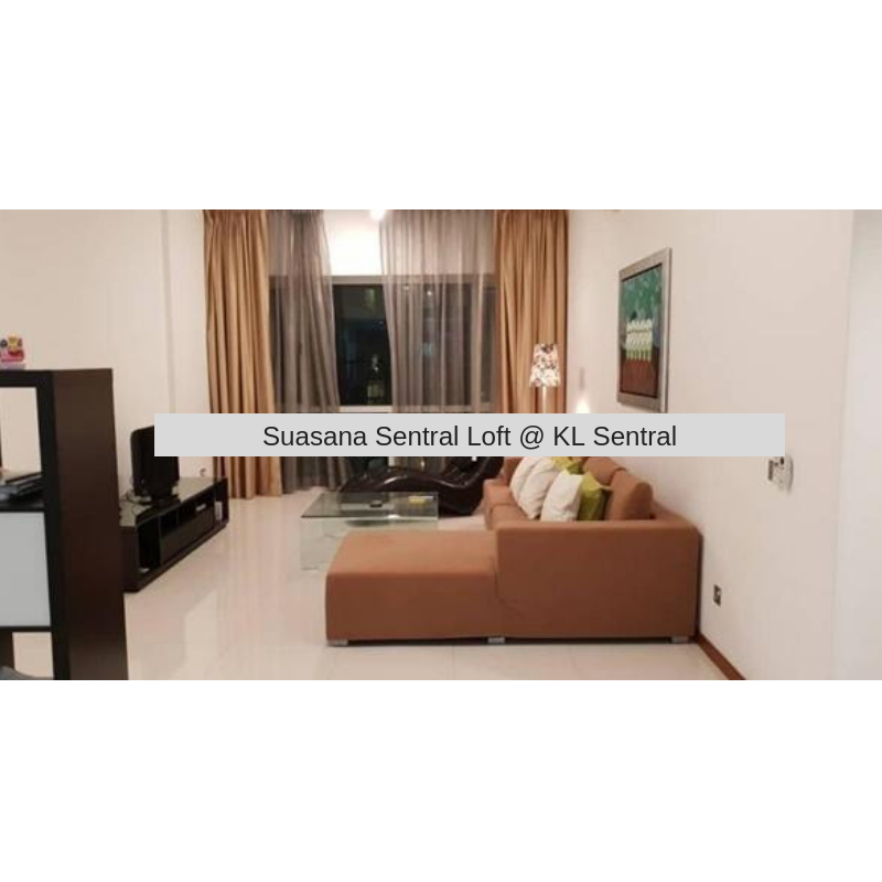 Suasana Sentral Loft @ KL Sentral