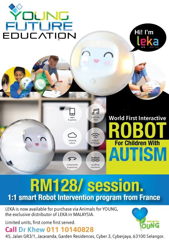 WORLD FIRST INTERACTIVE ROBOT FOR CHILDREN WITH AUTISM