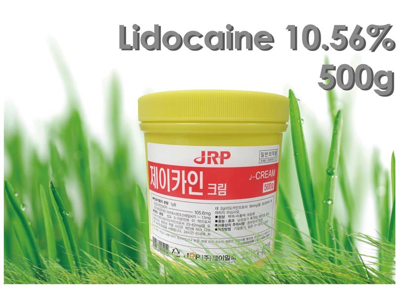 J Korea Lidocaine Cream 10.56%-500gm