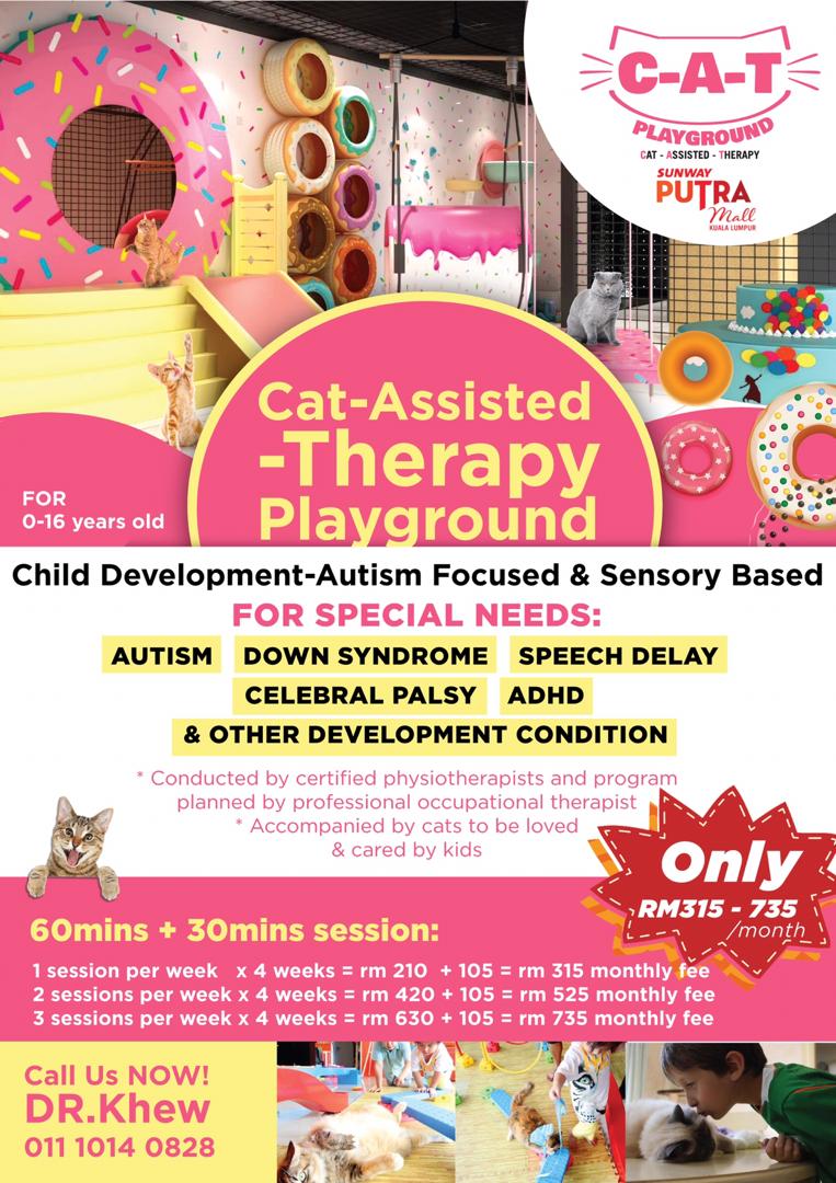 CAT-ASSISTED-THERAPY PLAYGROUND FOR SPECIAL NEEDS