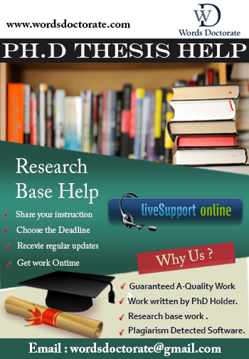 Phd thesis Writing Services
