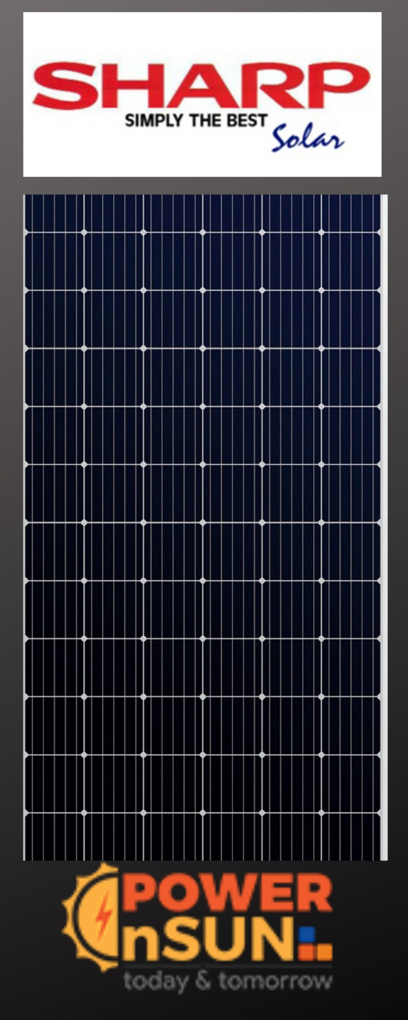 BUY SHARP SOLAR PANELS AT WHOLESALE PRICE FROM POWER N SUN