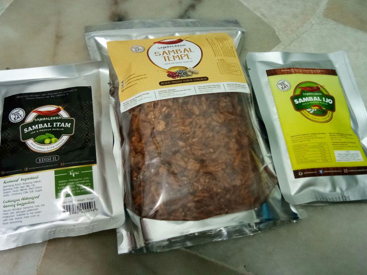 SAMBALEENA SEGERA – READY TO EAT – SET BORONG JIMAT