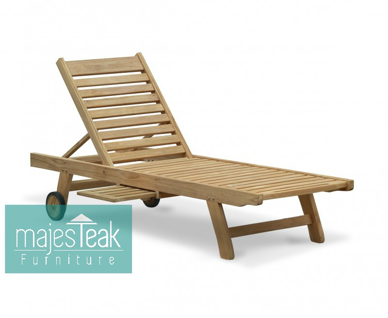 Teak Sun Lounger