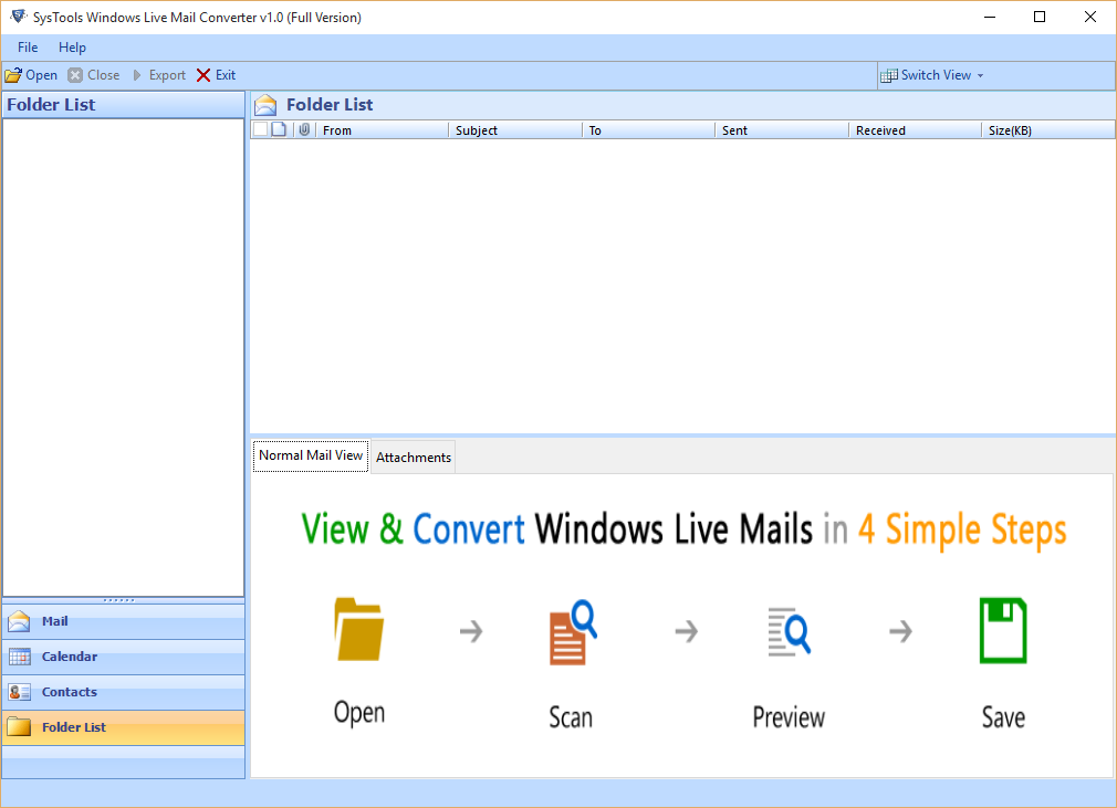 Transfer Emails, Contacts and Calendars from Windows Live Mail to Outlook- Error Free Way