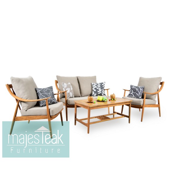 Teak Sofa Set