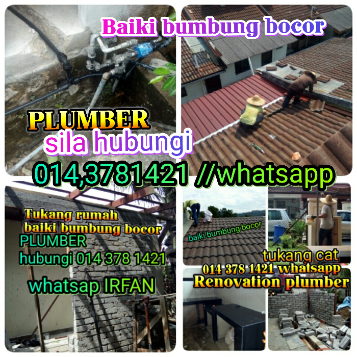 SRI GOMBAK 014-378 1421 KONTRAKTOR RENOVATION/PLUMBER IRFAN