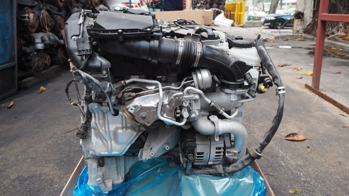 MERCEDES BENZ W292 GLE400 4MATIC 2017 ENGINE M276821