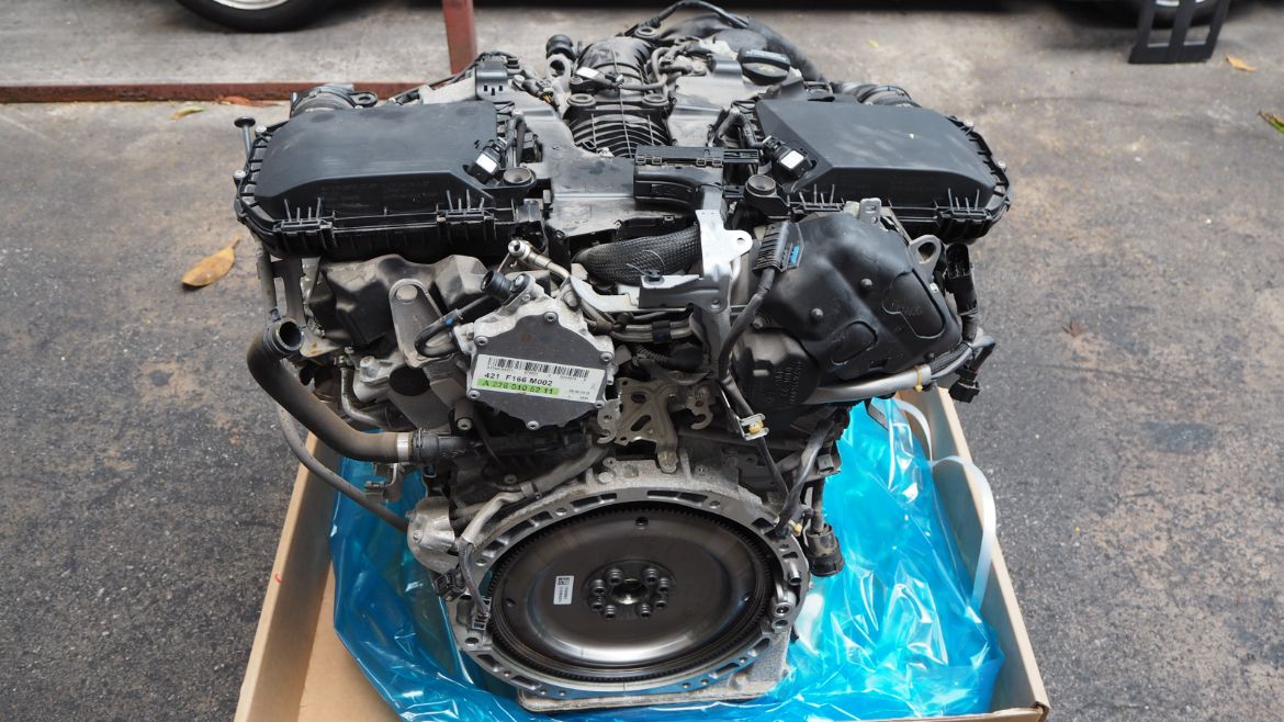 MERCEDES BENZ W292 GLE400 4MATIC 2017 ENGINE M276821
