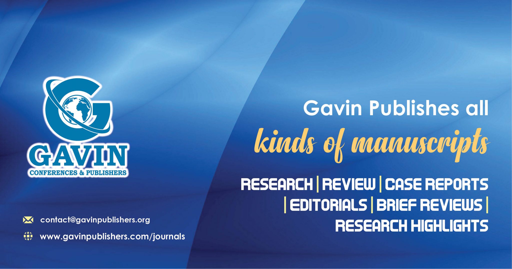 Open Access Journals  Gavin Publishers