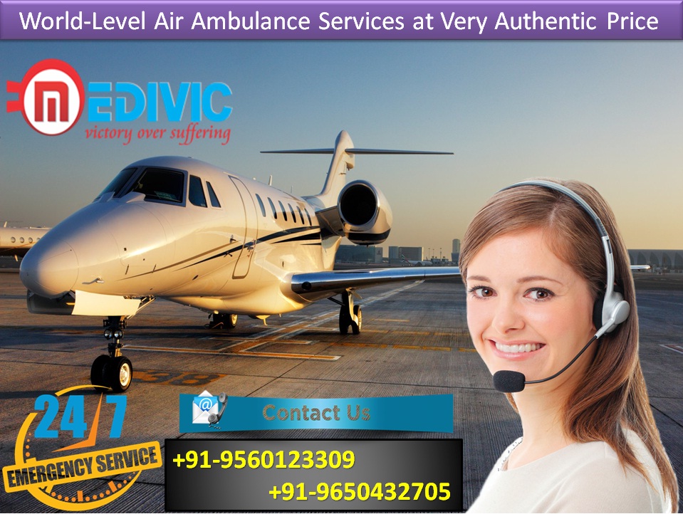 Get Tremendous Medical Facilities by Medivic Air Ambulance from Bangalore