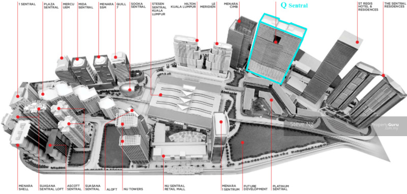 Q Sentral KL Sentral Office for rent