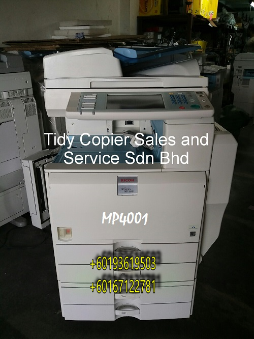 RICOH  BLACK/WHITE PHOTOCOPIER MP 4001