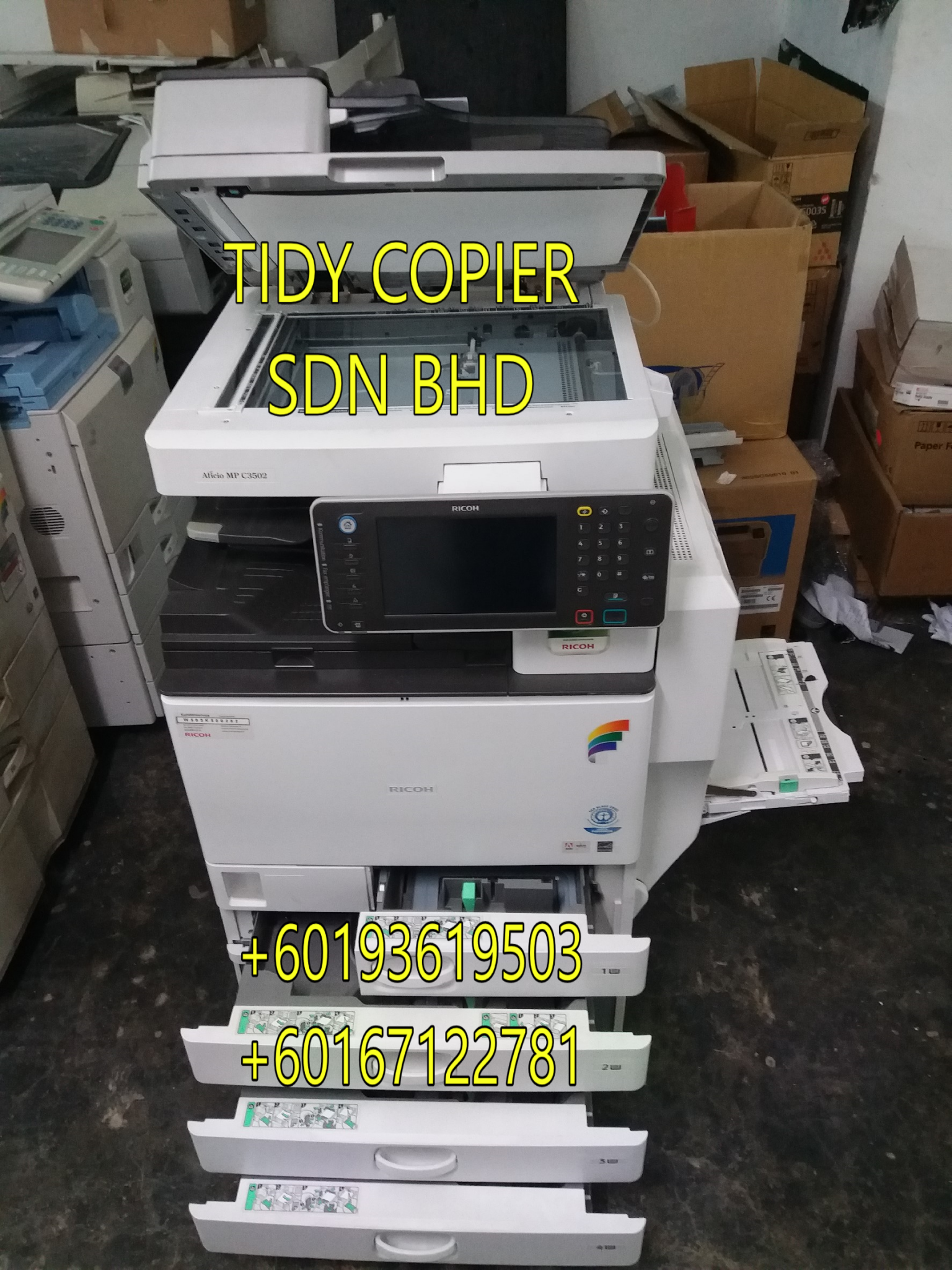 PHOTOCOPIER MACHINE MPC 3502