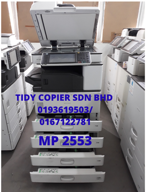 RICOH BLACK/WHITE PHOTOCOPIER MP 2553