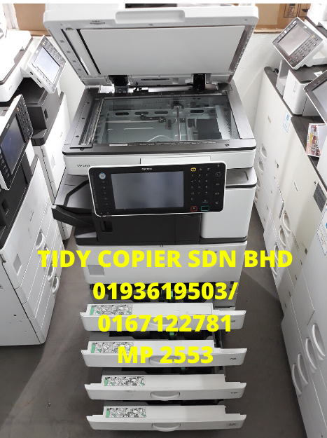 RICOH BLACK/WHITE PHOTOCOPIER MP 2553