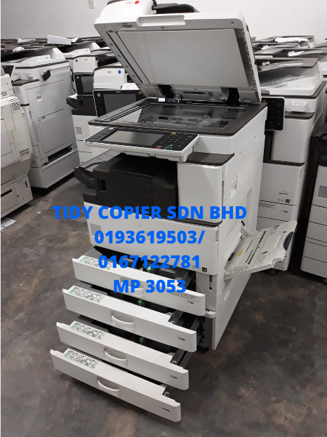 RICOH BLACK/WHITE PHOTOCOPIER MP 3053
