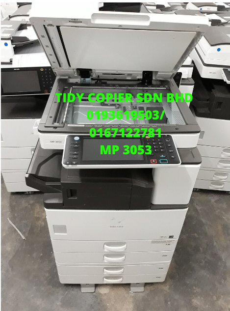 RICOH BLACK/WHITE PHOTOCOPIER MP 3053