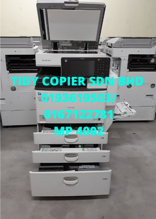 RICOH BLACK/WHITE PHOTOCOPIER MP  4002
