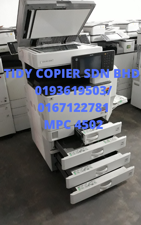 RICOH COLOR PHOTOCOPIER MPC 4502