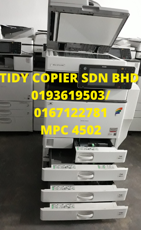 RICOH COLOR PHOTOCOPIER MPC 4502