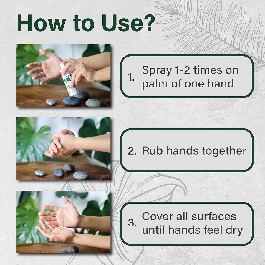 OOMMI PROBIOTICS HAND & MULTI-USE SANITIZER – 40ML