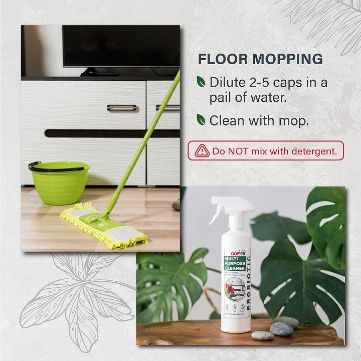 OOMMI PROBIOTICS MULTI-PURPOSE CLEANERS – 500ML