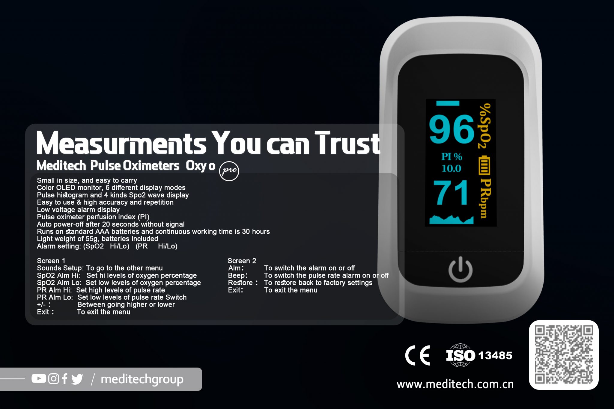 Meditech Oximeter (Medical Devices )