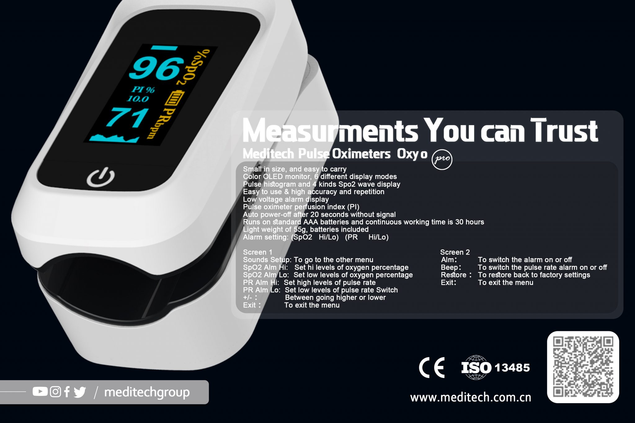Meditech Oximeter (Medical Devices )