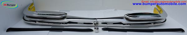 Mercedes W108 & W109 bumper (1965-1973) by stainless steel