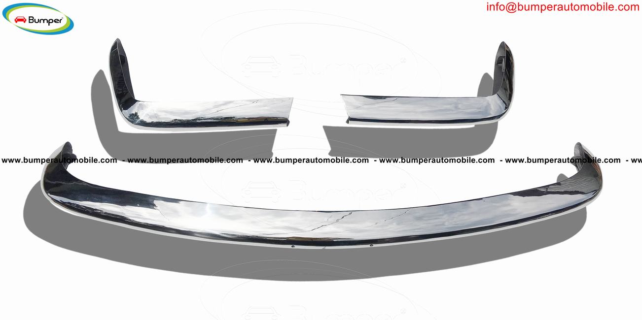 Fiat 124 Spider bumper (1966–1975) in stainless steel
