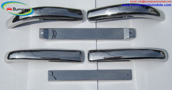 Mercedes W136 170Vb bumper (1952–1953) by stainless steel