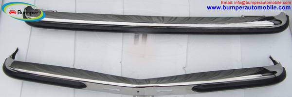 Mercedes W123 Sedan bumper (1976–1985) by stainless steel