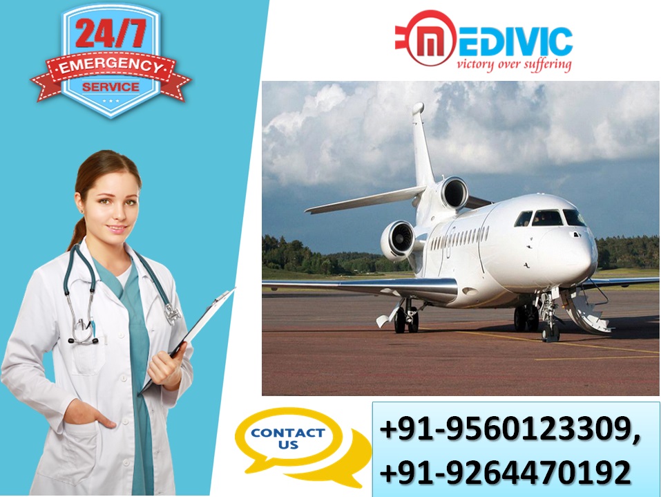 Take Immediate Healthcare by Medivic Air Ambulance Service in Delhi