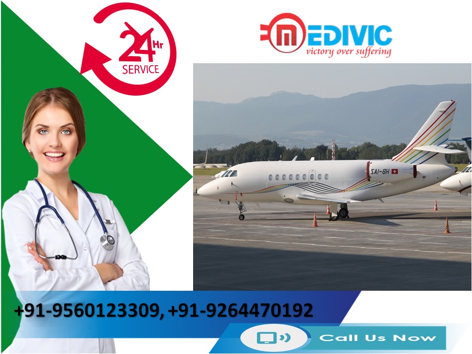 Select Absolute ICU Emergency Air Ambulance Service in Guwahati