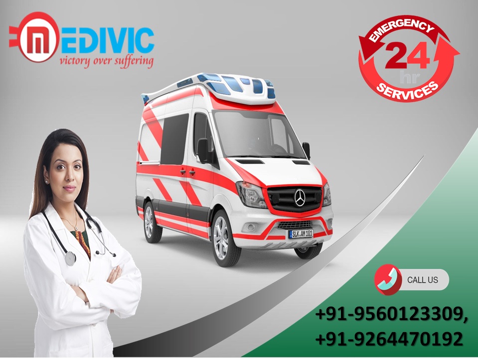 Book Medivic Ambulance Service in Muzaffarpur at a Very Genuine Cost