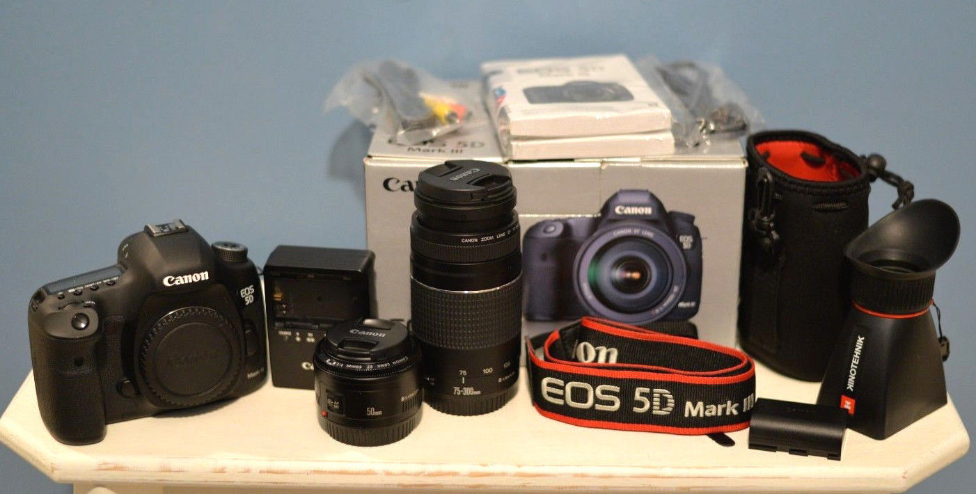 Canon Digital camera and lens