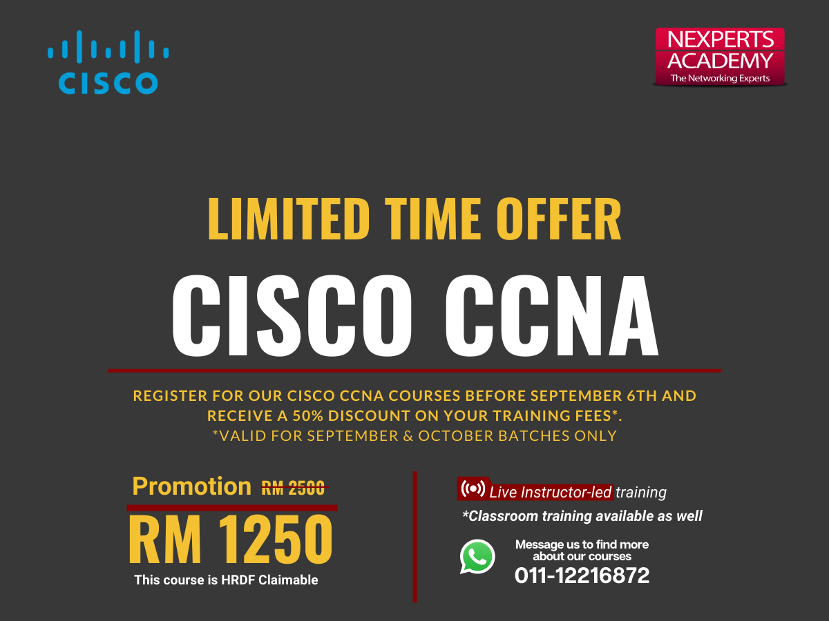 Learn CCNA from Industry Expert – Join the Course