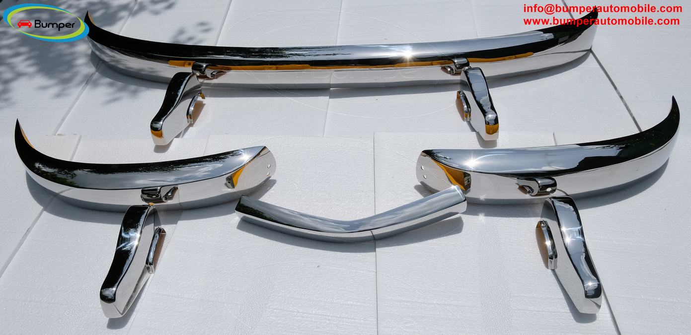 Mercedes Adenauer W186 300, 300b and 300c (1951-1957) Bumper Full Set