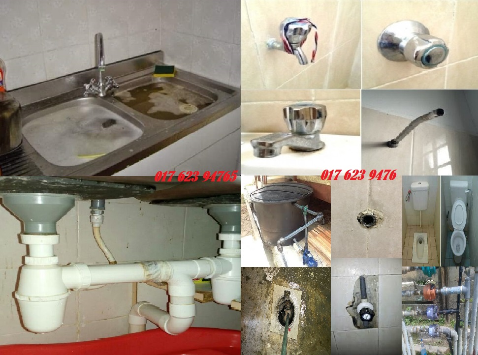 tukang paip tersumbat bocor plumber 0176239476 azlan wangsa maju