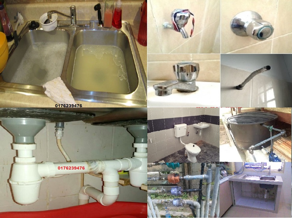 tukang paip tersumbat bocor plumber 0176239476 azlan taman setapak indah