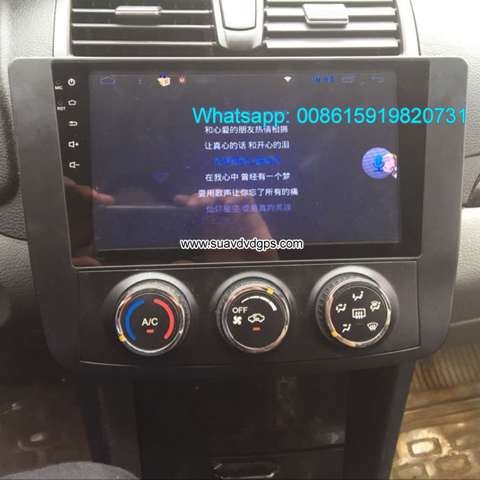 Zotye Z300 Car audio radio update android GPS navigation camera