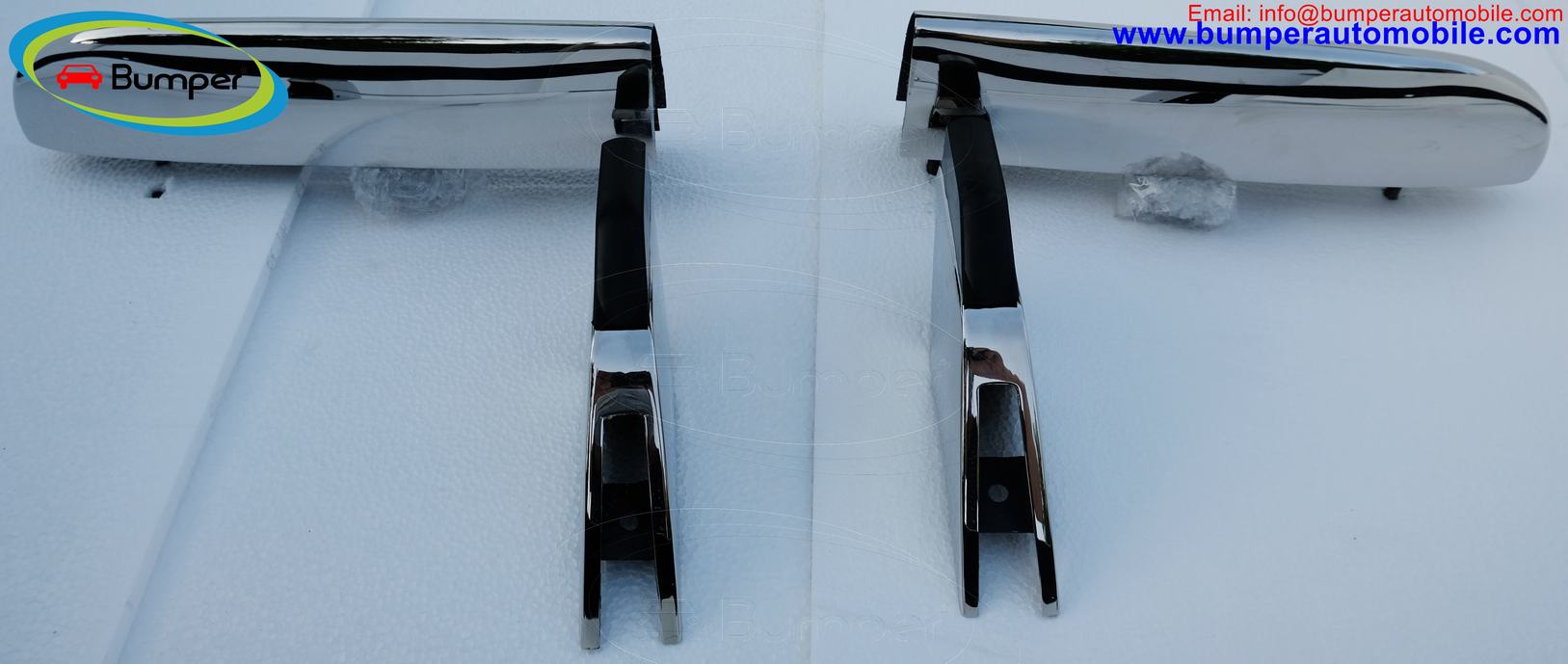 Classic Car Opel GT bumper (1968–1973) by stainless steel